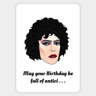 Rocky Horror Birthday Sticker